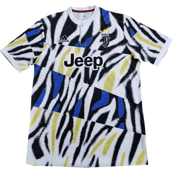 Tailandia Camiseta Juventus Especial 2021-2022 Amarillo Azul